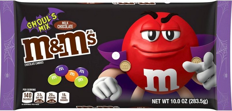 M&M's Halloween Ghouls Mix