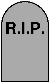 RIP tombstone