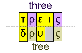 Three and tree