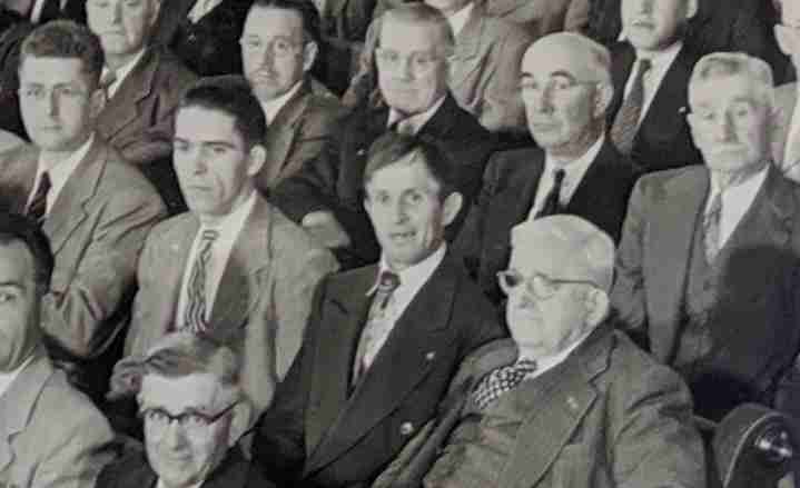 St. Paul's EUB Men's Class in 1952 : 7/12