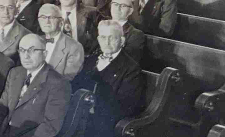 St. Paul's EUB Men's Class in 1952 : 8/12