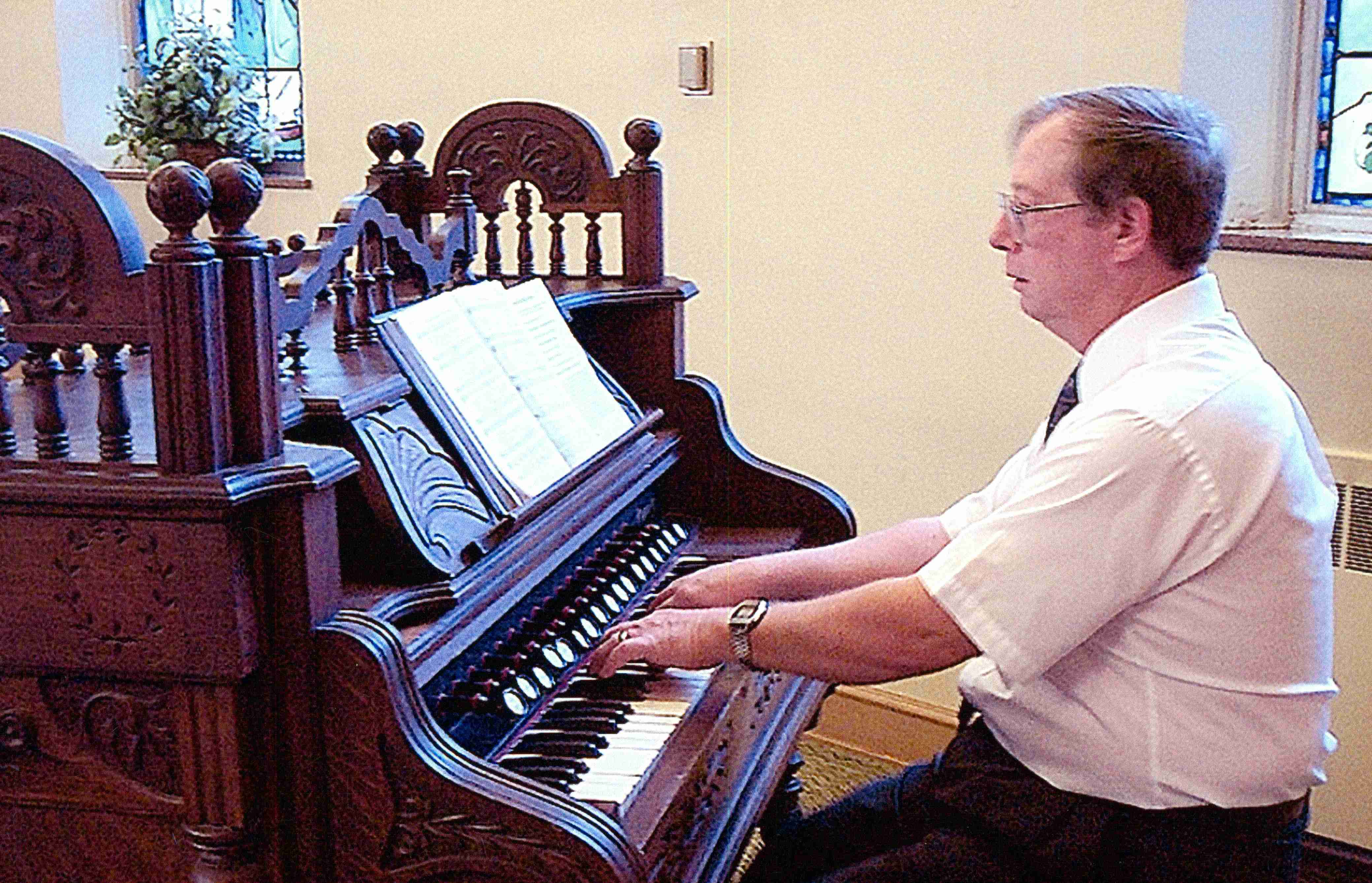 Denny Moyer playing, about 2003