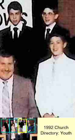 1992 Church Directory: Youth : 3/4