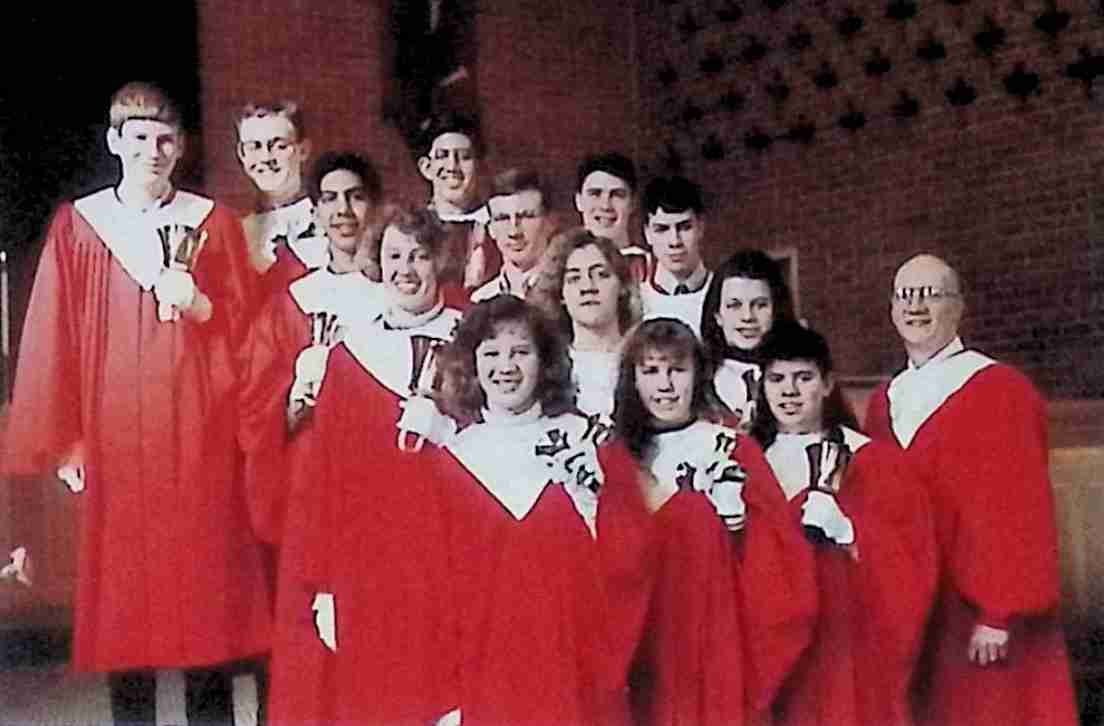 Bell choir in 1992
