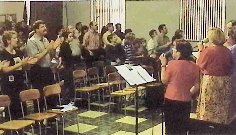 Contemporary service about 2002