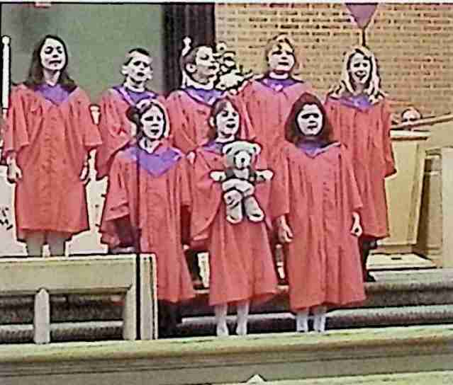 Kids choir about 2002