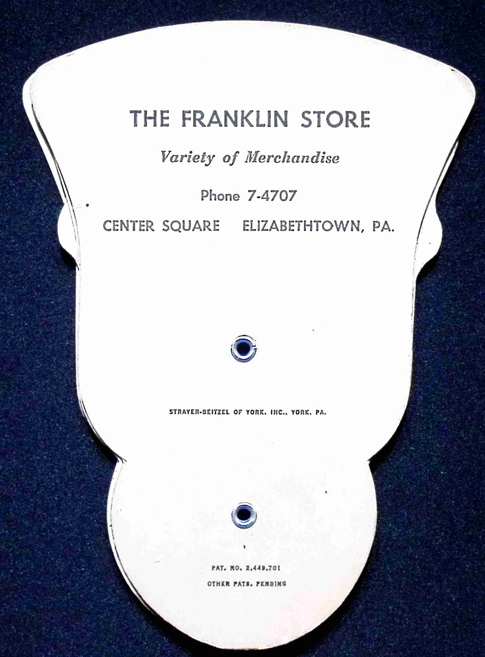Franklin Store fan