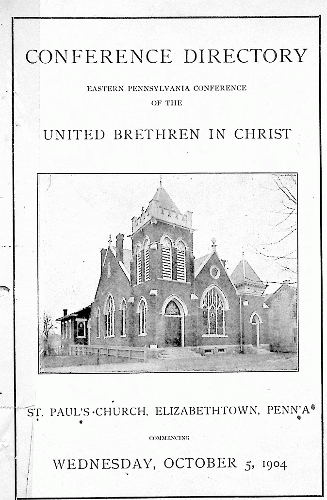 1904 Conference Directory