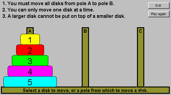 Towers of Hanoi
