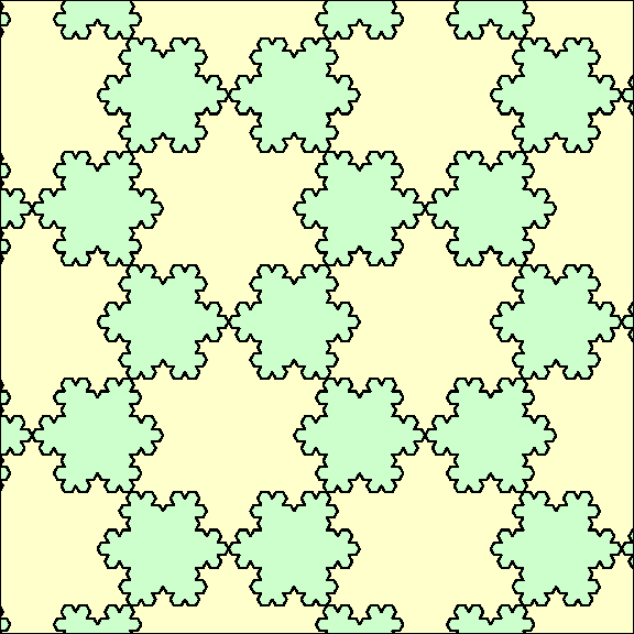 Koch tesselation