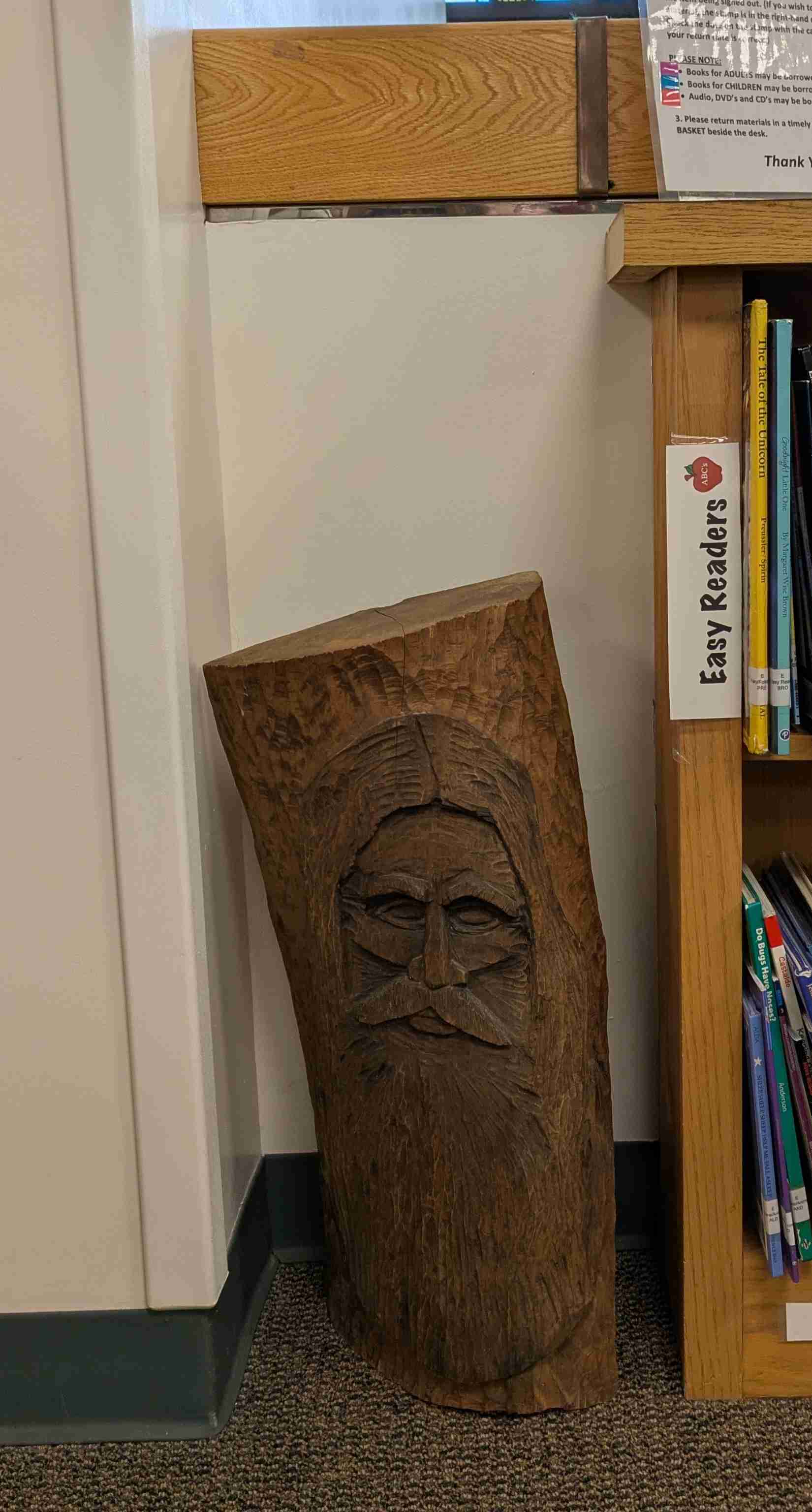 Mr. Miller Carving