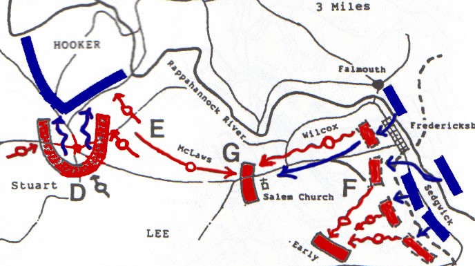 Map: Chancellorsville