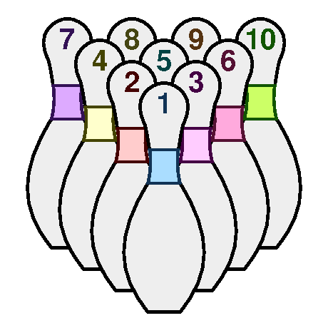 Bowling pins