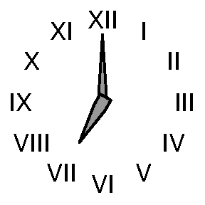 Roman clock