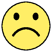 Smiley - frown
