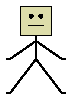 Stickman blockhead