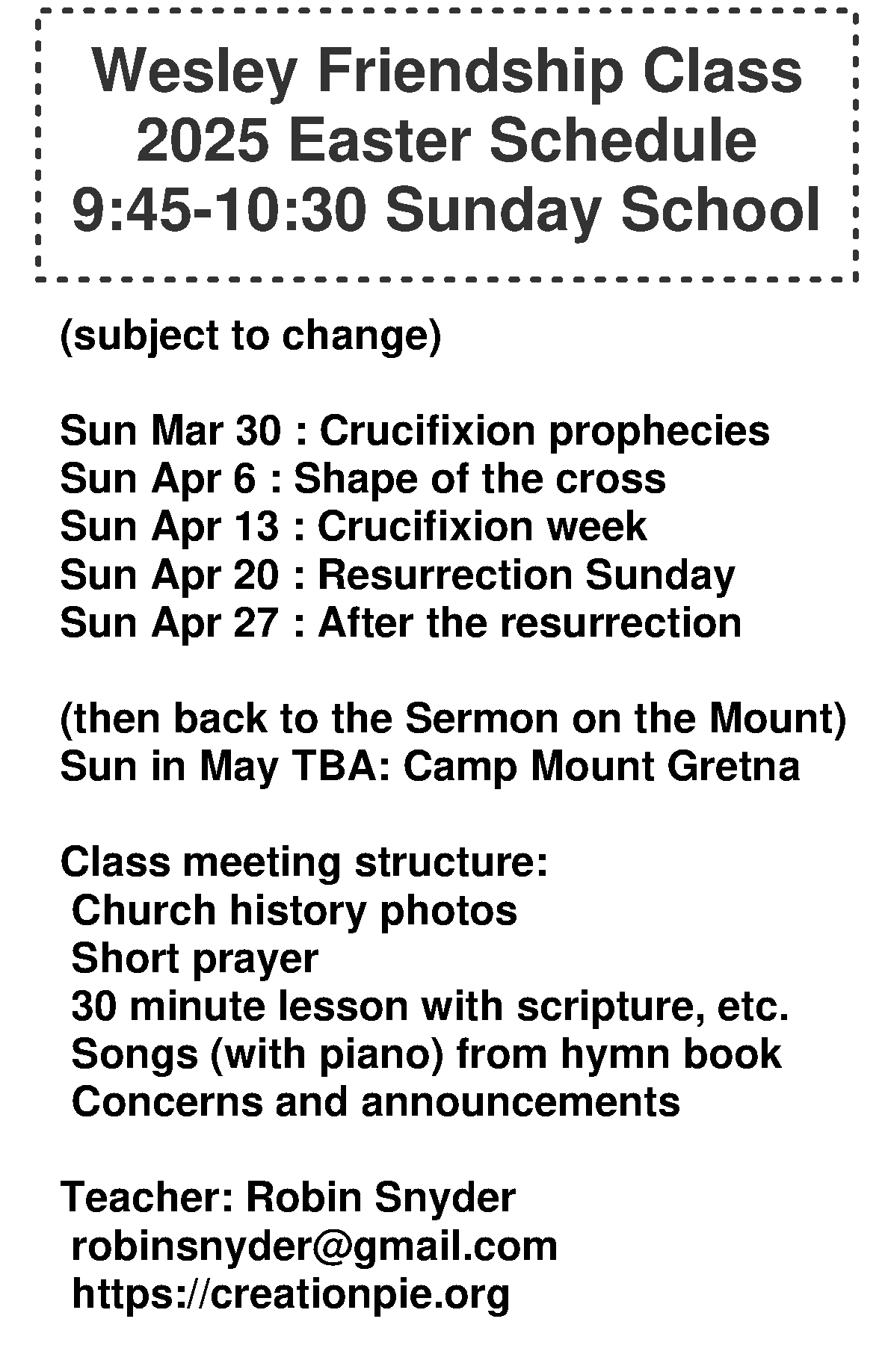 Handout 1