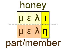 Honey and part/member