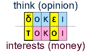 Think and interests (money)