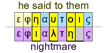 He said to them and nightmare