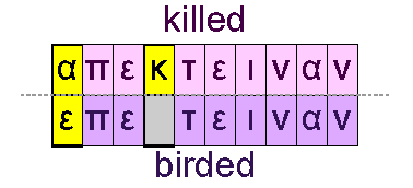 Killed and birded