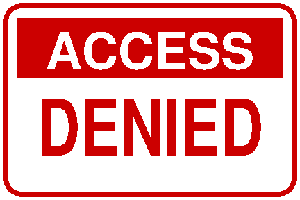 Access denied