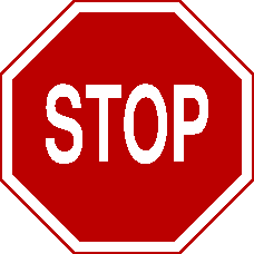 Stop sign