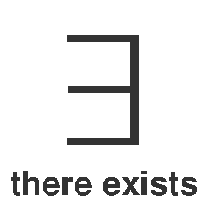 There exists