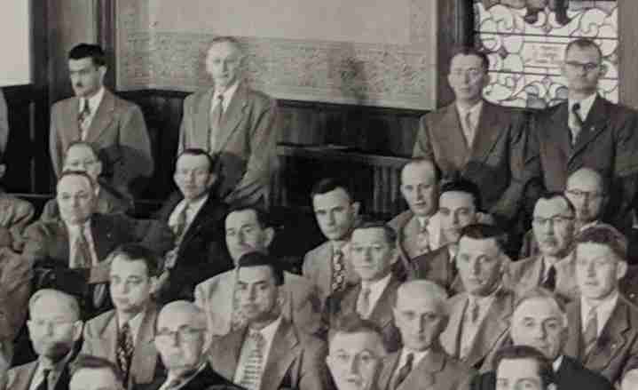 St. Paul's EUB Men's Class in 1952 : 3/12