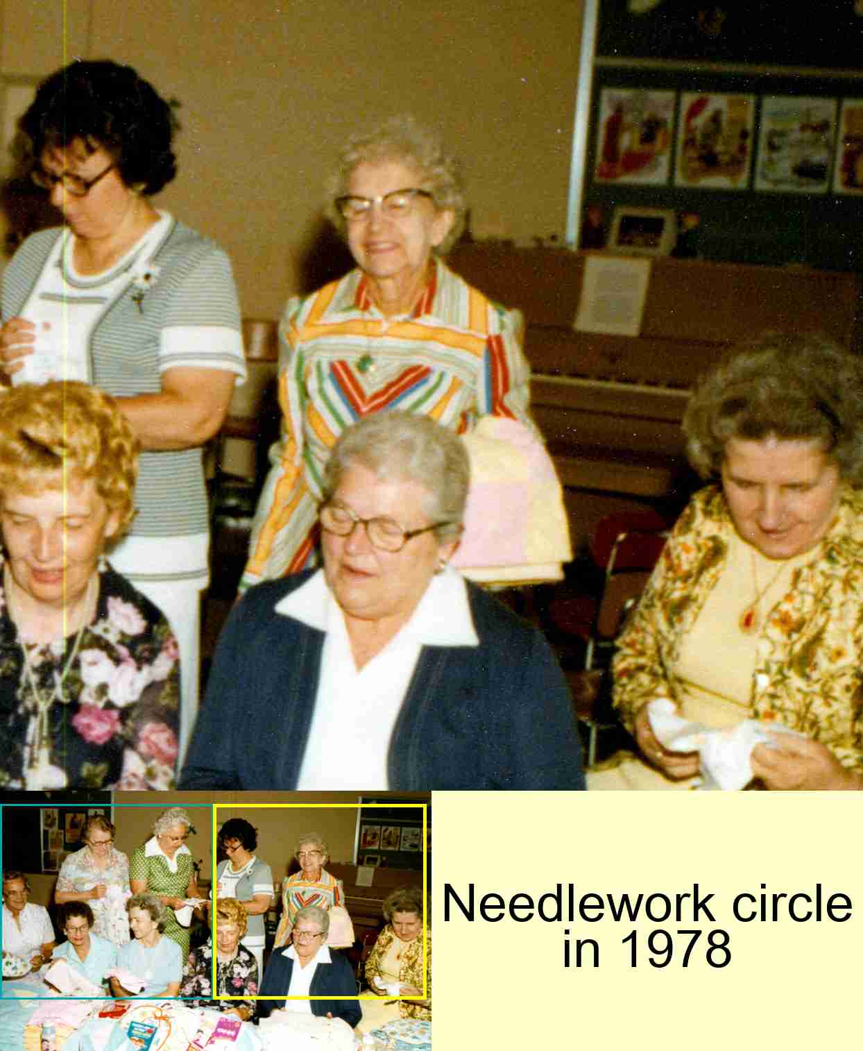 Needlework circle in 1978 : 2/2