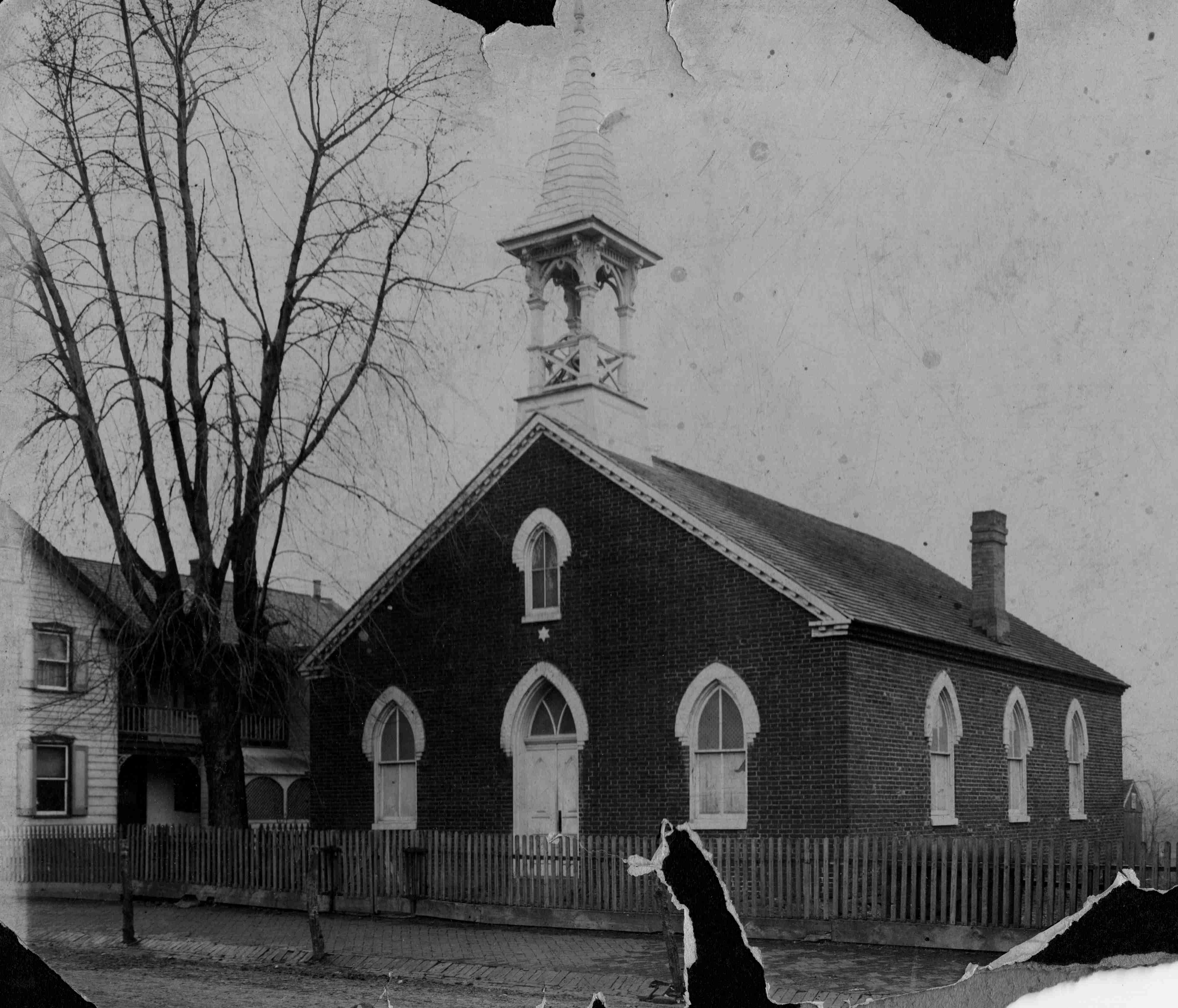 Original church building , Manheim Road