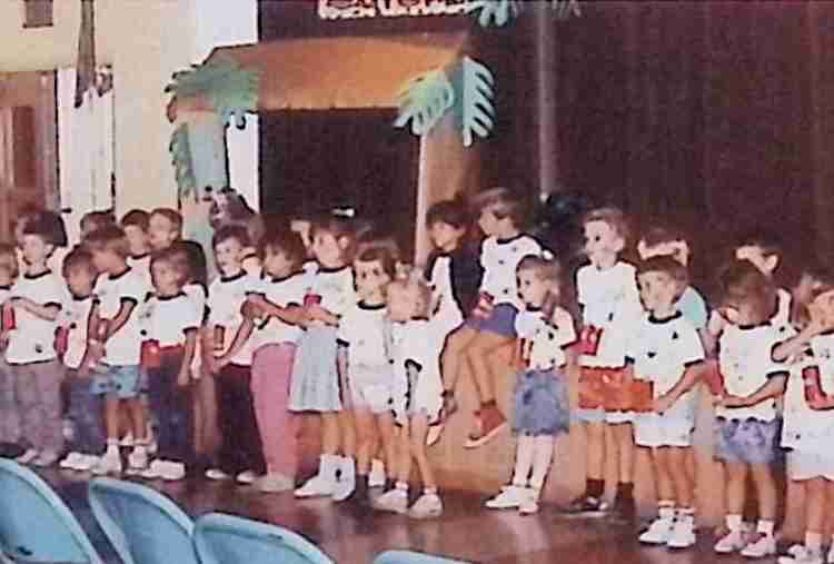 Children on stage
