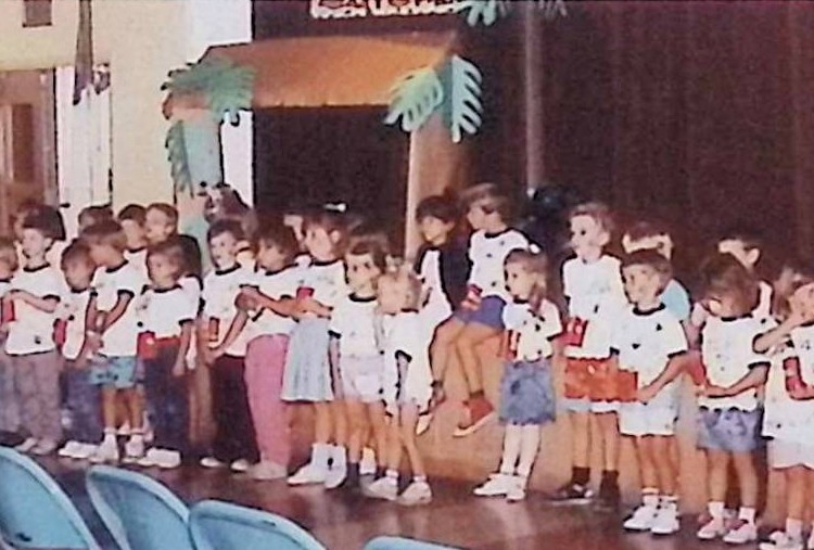 Children on stage