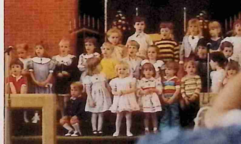 Kids program in the sanctuary