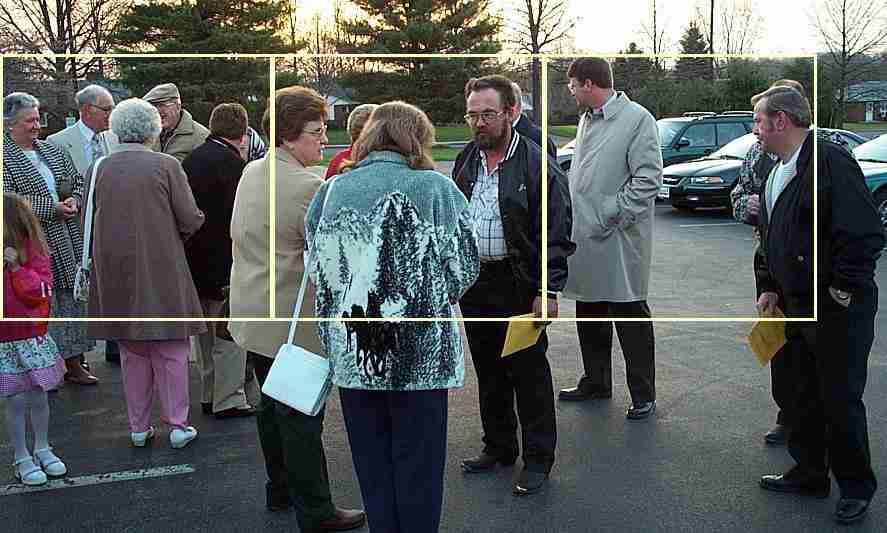 Sunrise service, about 2001 : 0/3