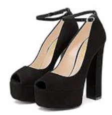 High heel platform shoes from YDN