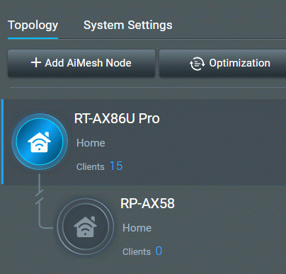 AiMesh network