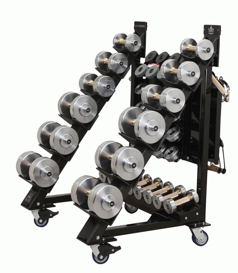 Black Iron Strength Adjustable Dumbells