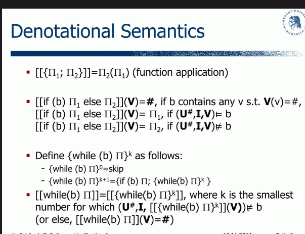 Denotational semantics