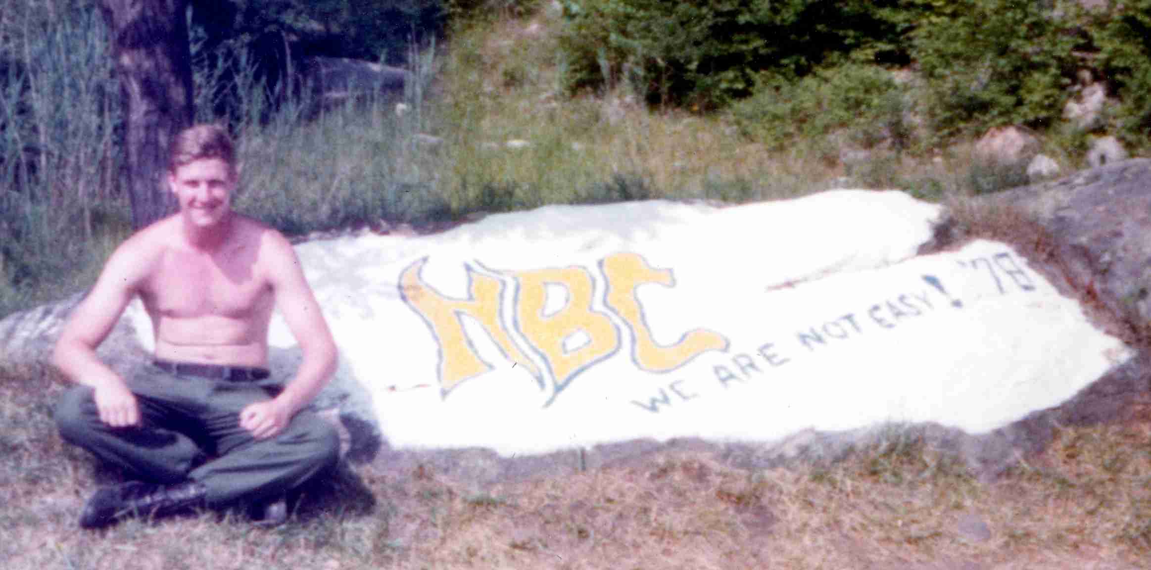 NBC Committee rock at Camp Buckner